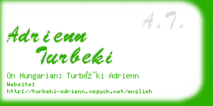 adrienn turbeki business card